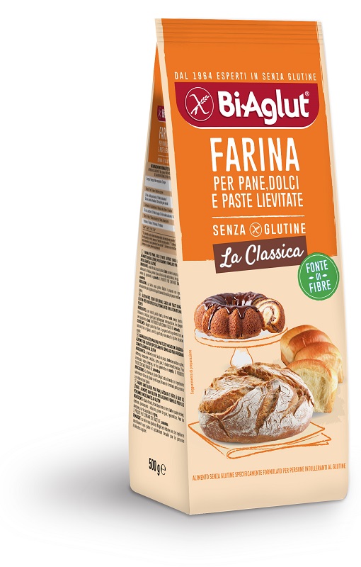 BIAGLUT FARINA SENZA GLUTINE CLASSICA 500 G - Farmaunclick.it