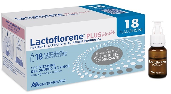 LACTOFLORENE PLUS BIMBI 18 FLACONI - Farmaunclick.it