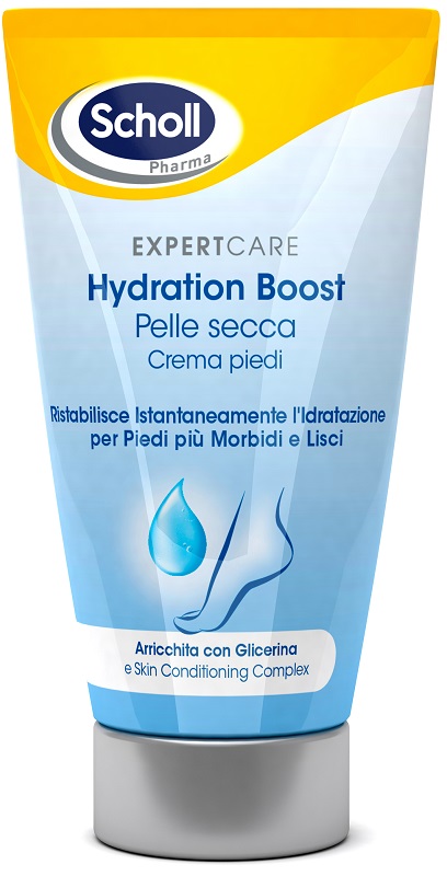 SCHOLL EXPERTCARE HYDRATION BOOST PELLE SECCA CREMA PIEDI 150 ML - Farmaunclick.it