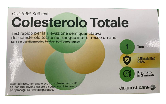SELF TEST COLESTEROLO TOTALE DIAGNOSTI CARE - Farmaunclick.it