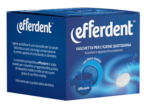 EFFERDENT VASCHETTA PORTAPROTESI - Farmaunclick.it