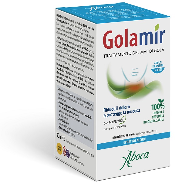 GOLAMIR SPRAY NO ALCOL 30 ML - Farmaunclick.it