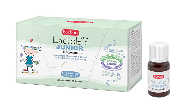 LACTOBIF JUNIOR 10 FLACONCINI DA 10 ML - Farmaunclick.it