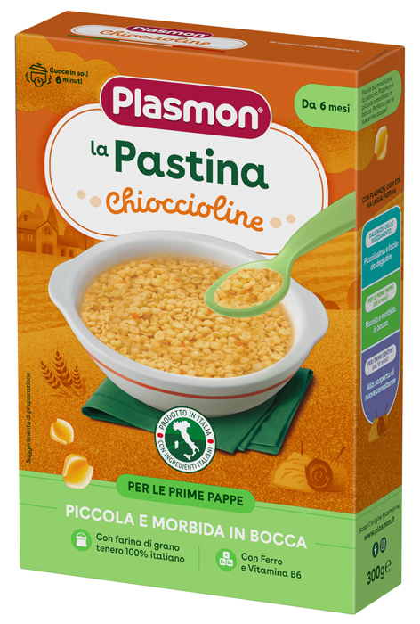 PLASMON PASTA CHIOCCIOLINE 300 G - Farmaunclick.it