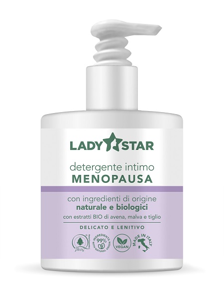 LADYSTAR DETERGENTE INTIMO DONNA IN MENOPAUSA 300 ML - Farmaunclick.it