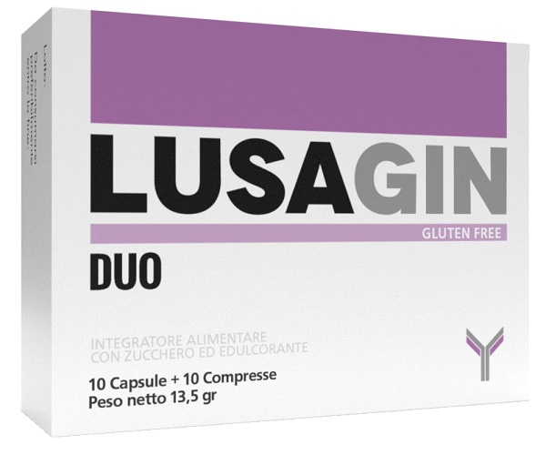 LUSAGIN DUO 10 CAPSULE + 10 COMPRESSE - Farmaunclick.it