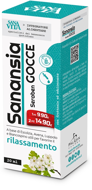 SANAVITA SANANSIA SERABEN GOCCE 20 ML - Farmaunclick.it