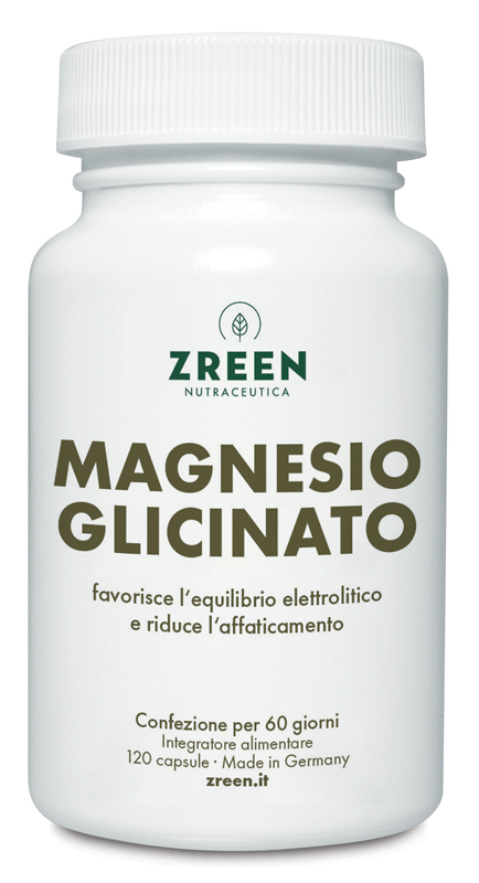 ZREEN MAGNESIO GLICINATO 120 CAPSULE - Farmaunclick.it