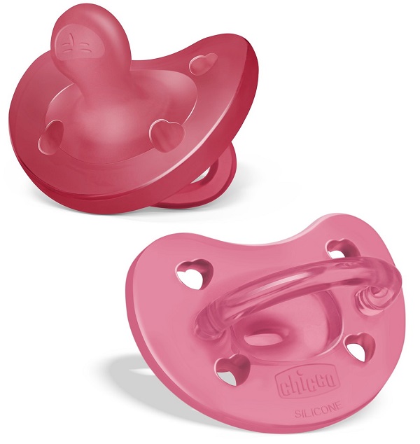CHICCO GOMMOTTO SILICONE ROSA 16-36 MESI 2 PEZZI - Farmaunclick.it