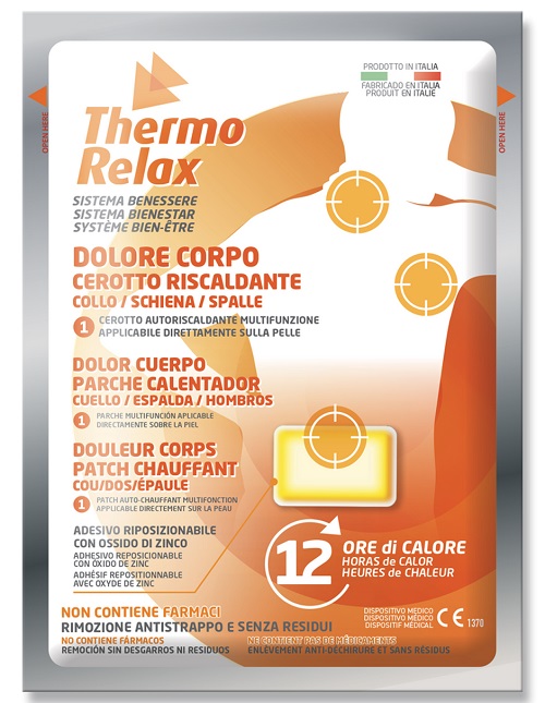 CEROTTO RISCALDANTE DOLORE CORPO THERMORELAX - Farmaunclick.it