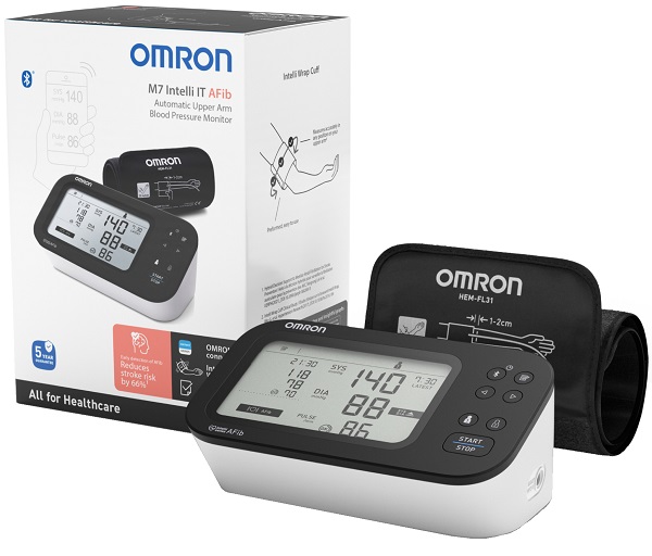 SFIGMOMANOMETRO DA BRACCIO OMRON M7 INTELLI AFIB - Farmaunclick.it