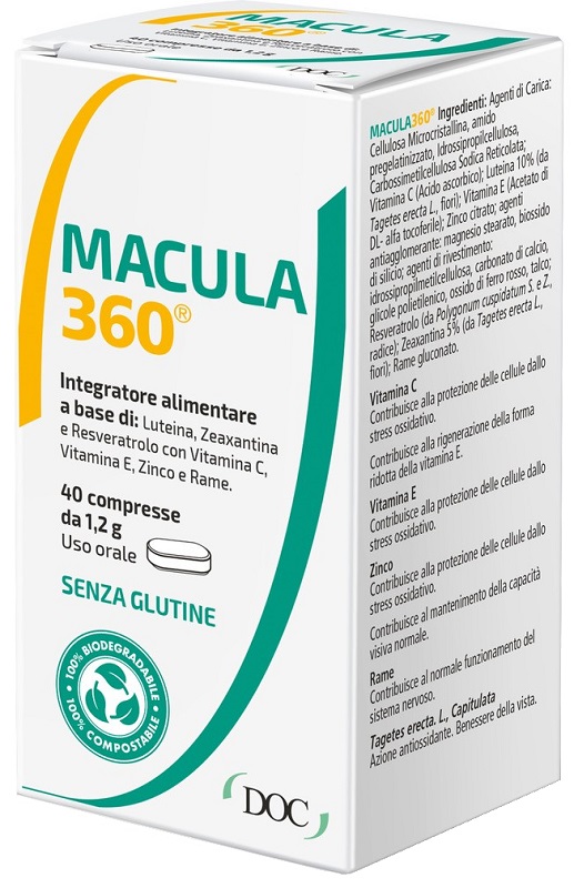 MACULA 360 40 COMPRESSE - Farmaunclick.it