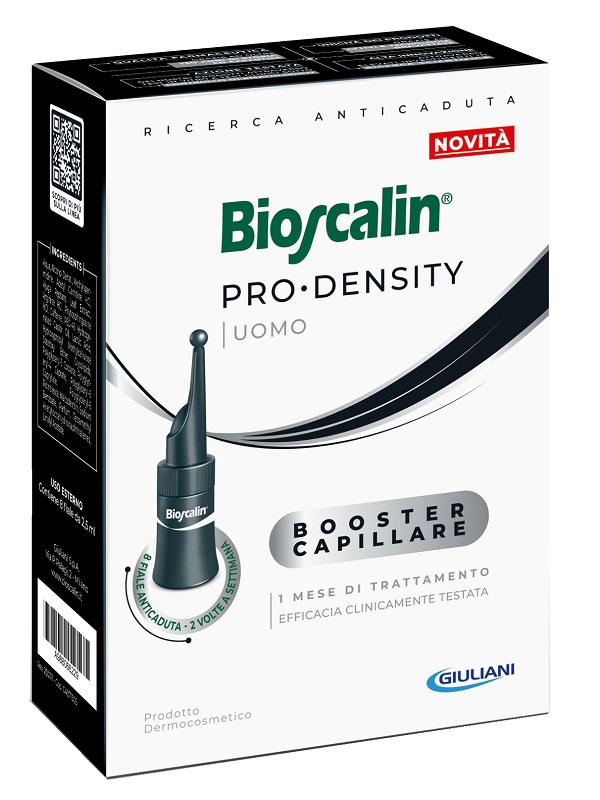 BIOSCALIN PRO DENSITY UOMO BOOSTER CAPILLARE 8 FIALE X 2,5ML - Farmaunclick.it