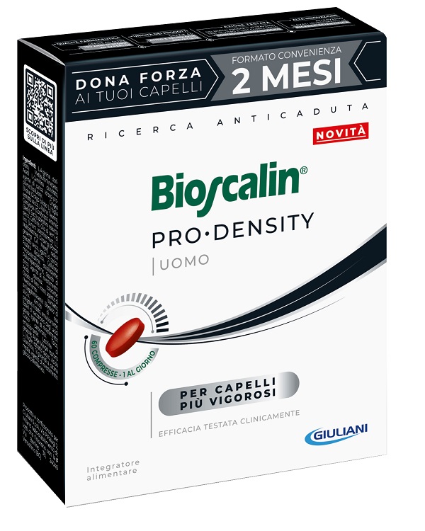BIOSCALIN PRO DENSITY UOMO 60 COMPRESSE - Farmaunclick.it