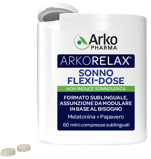 ARKORELAX SONNO FLEXI DOSE 60 MINI COMPRESSE - Farmaunclick.it