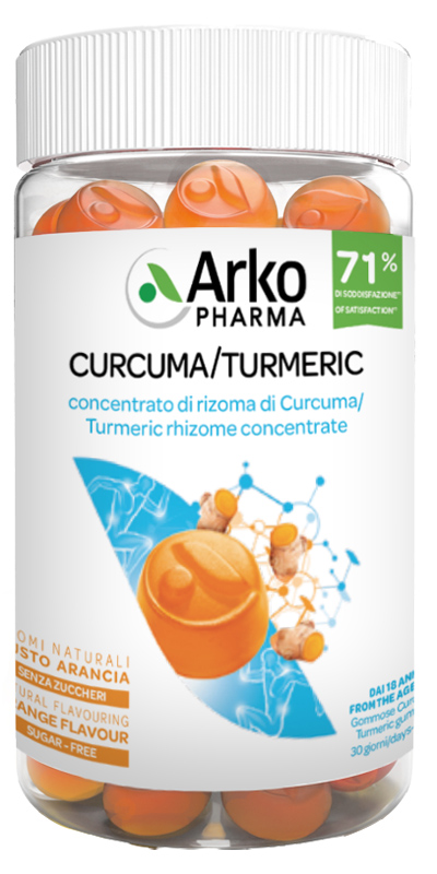 ARKOGUMMIES CURCUMA 60 GUMMIES - Farmaunclick.it