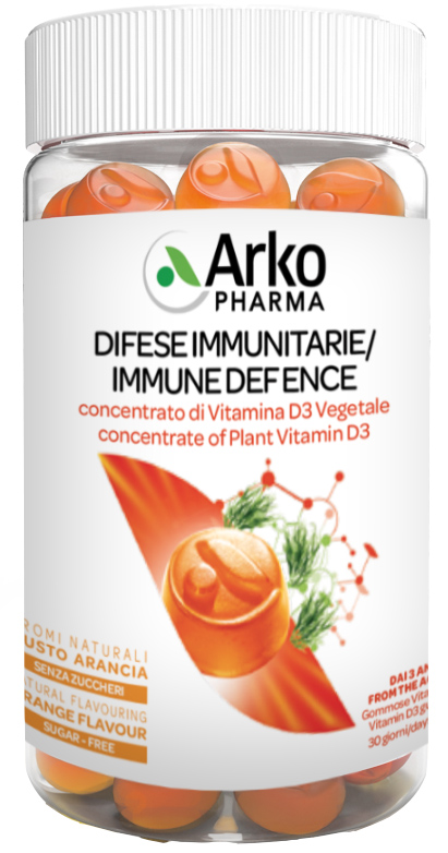 ARKOGUMMIES VITAMINA D3 60 GUMMIES - Farmaunclick.it