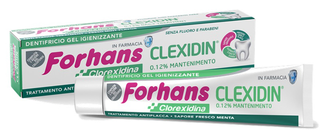 FORHANS CLEXIDIN DENTIFRICIO 75 ML - Farmaunclick.it