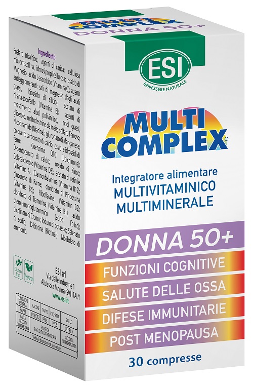 ESI MULTICOMPLEX DONNA 50+ 30 COMPRESSE - Farmaunclick.it