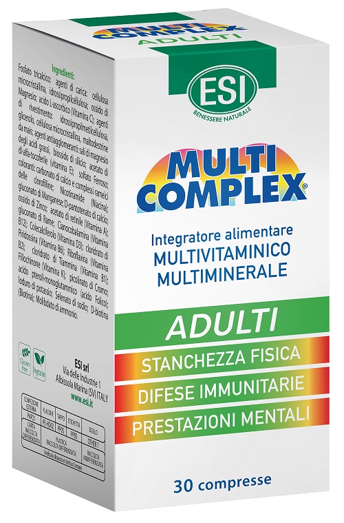 ESI MULTICOMPLEX ADULTI 30 COMPRESSE - Farmaunclick.it