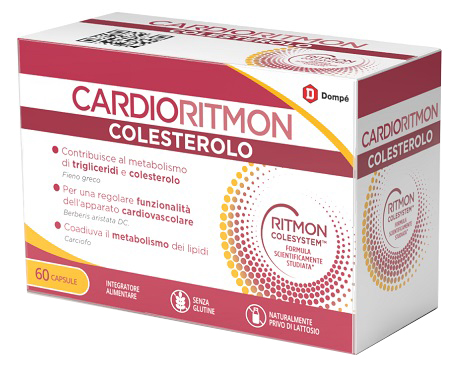 CARDIORITMON COLESTEROLO 60 CAPSULE - Farmaunclick.it
