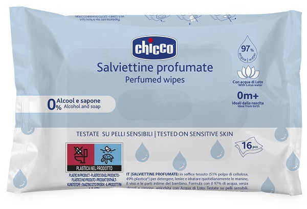 CHICCO SALVIETTE POCKET 16 PEZZI - Farmaunclick.it