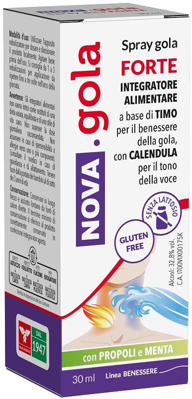NOVA GOLA SPRAY FORTE 30 ML - Farmaunclick.it