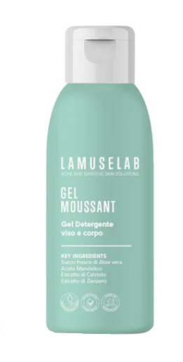 LAMUSELAB GEL MOUSSANT DETERGENTE VISO E CORPO 100 ML - Farmaunclick.it