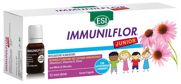 ESI IMMUNILFLOR MINI DRINK JUNIOR 12 MINI DRINK - Farmaunclick.it