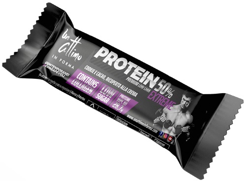 PROTEIN BAR 50% COOKIE CACAO 40 G - Farmaunclick.it