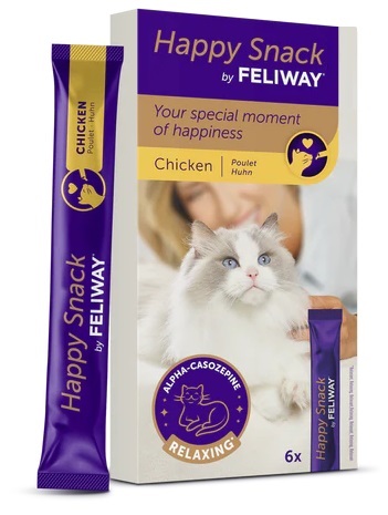 FELIWAY HAPPY SNACK CHICKEN 6 STICKS - Farmaunclick.it