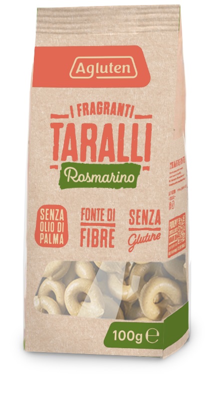 AGLUTEN TARALLI ROSMARINO 100 G - Farmaunclick.it