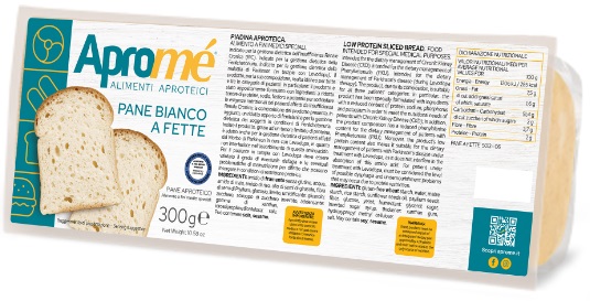 APROME' PANE BIANCO FETTE 300 G - Farmaunclick.it