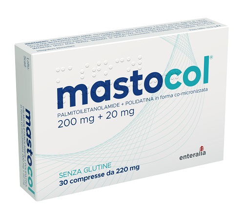 MASTOCOL 30 PALMITOILETANOLAMIDE 200 MG + POLIDATINA FORMA CO MICRONIZZATA 20 MG 30 COMPRESSE - Farmaunclick.it