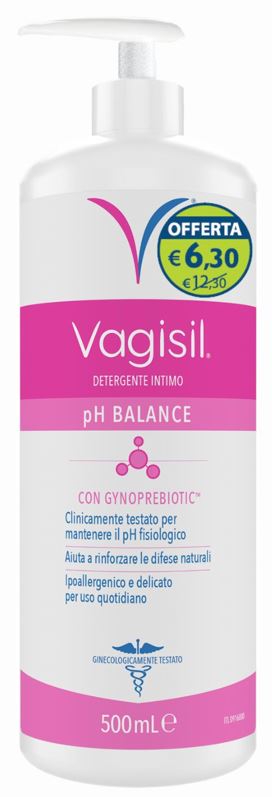 VAGISIL DETERGENTE PH BALANCE 500 ML OFFERTA SPECIALE - Farmaunclick.it