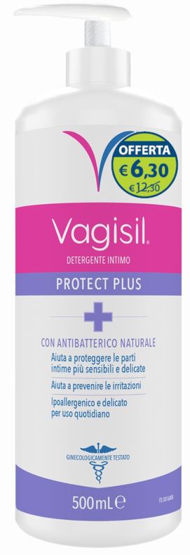 VAGISIL DETERGENTE PROTECT PLUS 500 ML OFFERTA SPECIALE - Farmaunclick.it