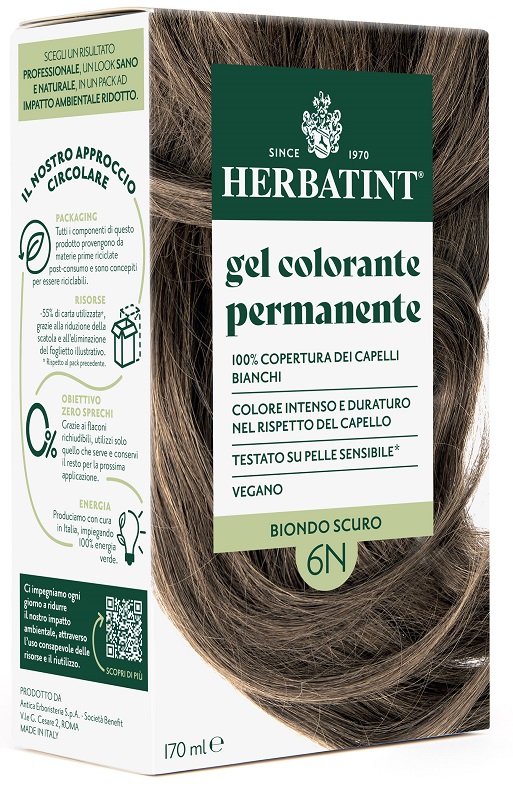 HERBATINT 6N BIONDO SCURO 170 ML - Farmaunclick.it
