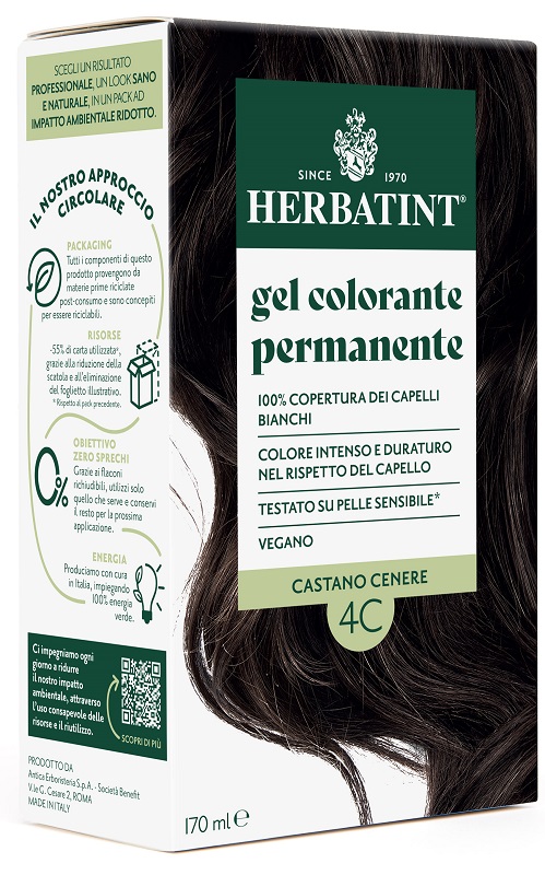 HERBATINT 4C CASTANO CENERE 170 ML - Farmaunclick.it