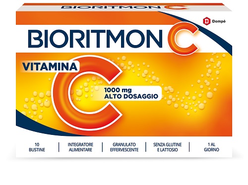 BIORITMON C 1000MG VITAMINA C 10 BUSTINE - Farmaunclick.it