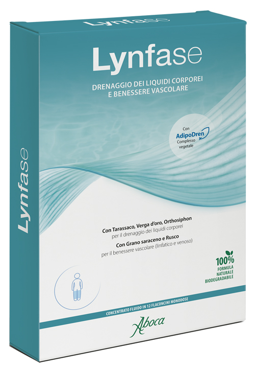 LYNFASE CONCENTRATO FLUIDO 12 FLACONCINI DA 13,3 G - Farmaunclick.it