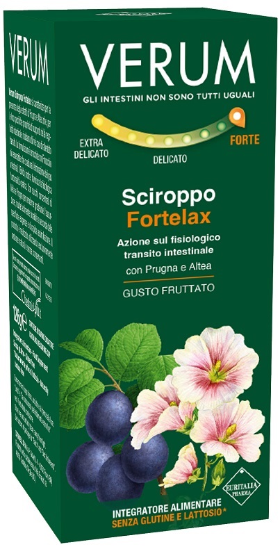 VERUM FORTELAX SCIROPPO FRUTTATO 126 G NEW - Farmaunclick.it