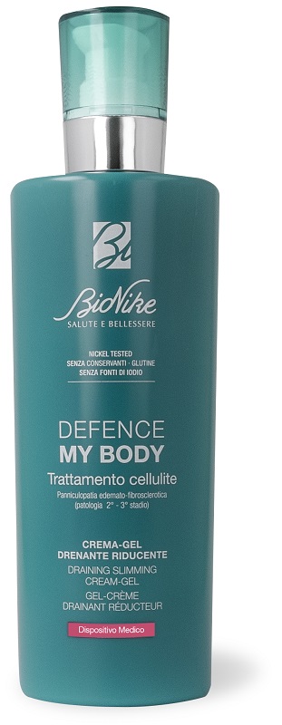 CREMA GEL DRENANTE RIDUCENTE DEFENCE MY BODY 400 ML - Farmaunclick.it