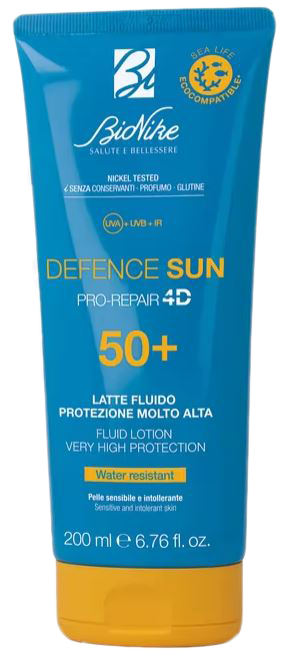 DEFENCE SUN 50+ LATTE FLUIDO 200 ML - Farmaunclick.it