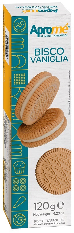 APROME' BISCO VANIGLIA 120 G - Farmaunclick.it