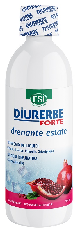 ESI DIURERBE FORTE DRENANTE MELOGRANO ESTATE BIPACK 500 ML + 500 ML - Farmaunclick.it