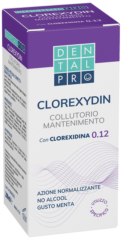 DENTALPRO COLLUTORIO CLOREXYDIN 0,12 200 ML - Farmaunclick.it