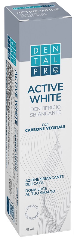 DENTALPRO DENTIFRICIO ACTIVE WHITE 75 ML - Farmaunclick.it