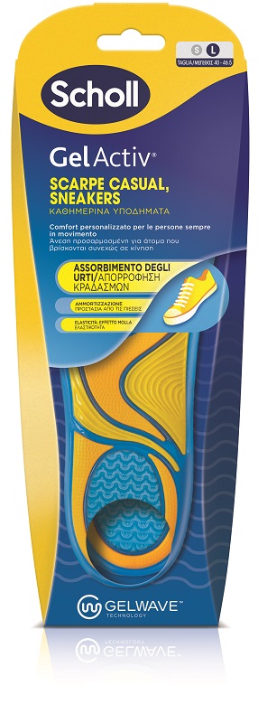 SCHOLL GELACTIV SCARPE CASUAL SNEAKERS MISURA LARGE NUOVA SERIE 2025 1 PAIO - Farmaunclick.it