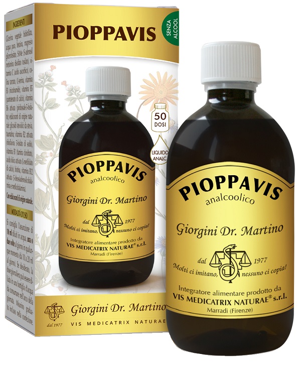PIOPPAVIS LIQUIDO ANALCOOLICO 500 ML - Farmaunclick.it
