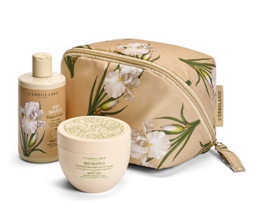 IRIS BIANCO BEAUTY CASE GEMMA 1 BAGNO CREMA 300 ML + 1 CREMA PROFUMATA CORPO 300 ML - Farmaunclick.it